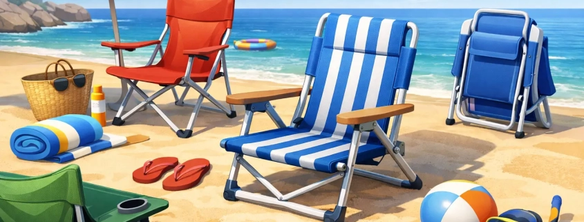 Kako izabrati sklopivu stolicu za plažu
